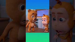 Boo Boo Song  3D Animation Rhymes amp Songs For Children shorts 3d song kids [upl. by Amada]