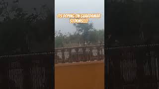 Guardamar stirms are getting crazy rain thunder rainsounds [upl. by Arten]