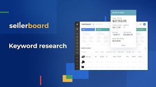 Keyword Research for Amazon Sellers with sellerboard [upl. by Adnerol]