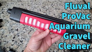 Fluval ProVac Aquarium Gravel Cleaner fluvial [upl. by Magocsi971]