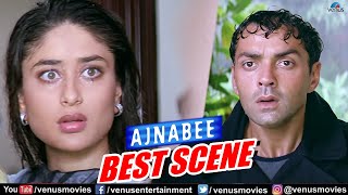 Ajnabee Best Scene  Bobby Deol  Kareena Kapoor  Akshay Kumar  Hindi Movie 2023 [upl. by Beetner]