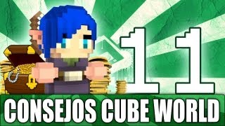 Consejos Cube World 11 Una cueva repleta [upl. by Jeuz]