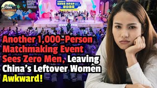 Another 1000Person Matchmaking Event Sees Zero Men Leaving Chinas Leftover Women Awkward [upl. by Ainitsirhc]