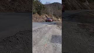 Lancia Fulvia au col du Reychasset Rallye MonteCarlo historique 2024 [upl. by Pickford625]