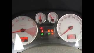 P19087 PEUGEOT 307CC 20L RFN AUTO ENGINE TESTING [upl. by Nosduj]