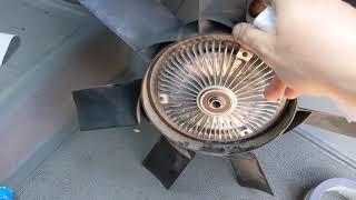 How to tell if your Viscous Fan Clutch is Bad  Sprinter Vans  Other Vehicles [upl. by Kirkwood462]