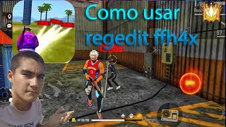 Como USAR Regedit ffh4x mod menu fire ha de play store 2023 [upl. by Asfah]