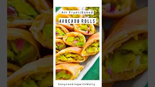 Air Fryer Avocado Egg Rolls Cheesecake Factory Copycat  Dip Recipe airfryerrecipes [upl. by Mildrid930]