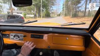 1972 Jeepster Commando 4x4 “driving” video part 1 [upl. by Noraa]