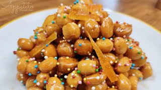 Struffoli  Gluttonous Honey Balls Recipe [upl. by Ylimme]