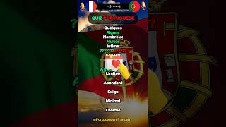 Apprendre facilement le portugais portugal portugais français learnportuguese [upl. by Illac]