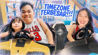 YUKACHAN SEHARIAN MAIN DI TIMEZONE MALAYSIA  vlog [upl. by Eentirb]