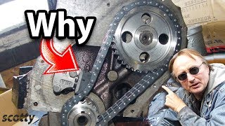 Why Some Cars Have a Timing Chain Instead of a Timing Belt [upl. by Conger]