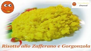 Risotto allo Zafferano e Gorgonzola Video ricetta [upl. by Kannan]