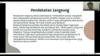 Implementasi Model Pembelajaran Behavioristik [upl. by Otrebogad606]