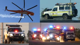 Bush Fire Emergency in Oakford WA  Extended Cut  16 Jan 2021 [upl. by Attenej]