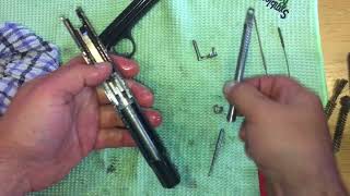 Disassemble SIG P210 DK M49 9mm para [upl. by Shelli]