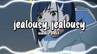 jealousy jealousy  olivia rodrigo audio edit [upl. by Adnoloy]