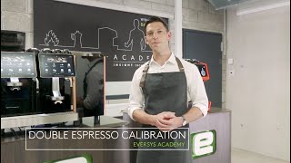 Eversys Academy x Dale Harris  Double Espresso Calibration [upl. by Atiuqehs553]