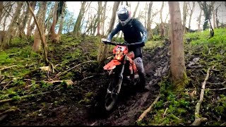 Edge Offroad ENDURO PLAY DAY IN SPAUNTON QUARRY Easter 2024  video 3 [upl. by Llertnov]