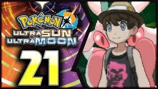 Pokemon Ultra Sun and Moon Part 21  Mallows Trial 100 Walkthrough [upl. by Behm161]