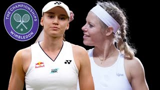 Elena Rybakina vs Laura Siegemund  Wimbledon 2024 [upl. by Asirral]