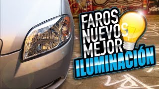 COMO CAMBIAR LOS FAROS DE UN PONTIAC G3 O UN AVEO [upl. by Eduj]