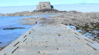 Grandes Marées à SaintMalo  TimeLapse Marée Descendante passage du petit bé [upl. by Atinihs]