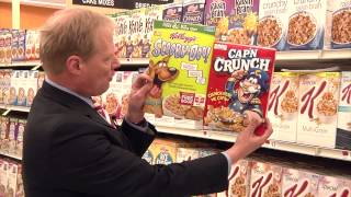 Cereal Box Psychology  Cornells Brian Wansink Slim by Design [upl. by Aleac]