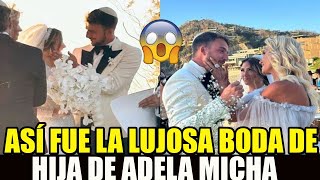 Así fue la boda de Therese hija de Adela Micha [upl. by Neicul]