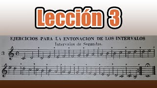 Lección 3  Solfeo de los Solfeos [upl. by Dranal]