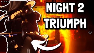 SOLO NIGHT 2 HEXSCAPE EVENT TRIUMPH  Roblox Tower Defense Simulator TDS [upl. by Adriell]