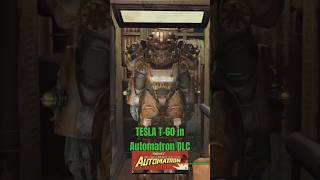 TESLA T60 in Automatron DLC Fallout 4 [upl. by Eniretac]