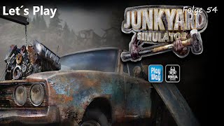 Let´s Play Junkyard Simulator  Folge 54  Schrott amp Crusher [upl. by Ellinnet896]