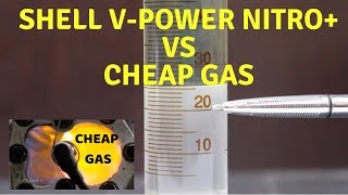 Shell VPower NiTRO vs Cheap Gasoline Is it better Lets find out [upl. by Ranip]