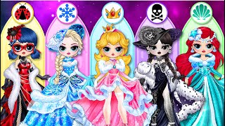 How to Become Winter Princess Frozen Extreme Makeover [upl. by Ewen814]