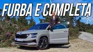 NUOVA SKODA KAROQ 2022 TOP e FLOP in 5 MINUTI ⏰ [upl. by Acinomal]