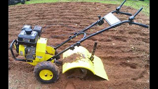 2 YEAR REVIEW CHAMPION 19quot REAR TINE TILLER [upl. by Rolph]