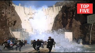 Top 5 Catastrophic Dam Collapses Caught On Camera 2024 [upl. by Ahsimac187]