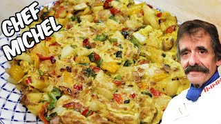 Omelette espagnole  Déjeuner parfait pour les étudiants [upl. by Reseda584]