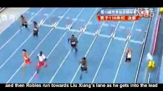 How the US cheats  2011 world athletics hurdles [upl. by Derej858]