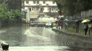 A very rainy day in Pine city Shillong  Meghalaya [upl. by Idrahs]