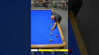 Artistic Billiards Trick Shots BARIŞ CİN billiards 당구 shorts [upl. by Annenn576]