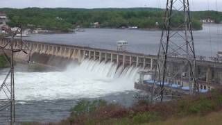 Flood  Lake Ozarks Bagnell Dam [upl. by Slosberg]