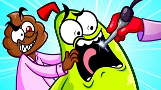 Piro VS Dentist  Crazy Hospital Stories By Funny Pears  Animated Adventures By Pear Vlogs [upl. by Sirret]