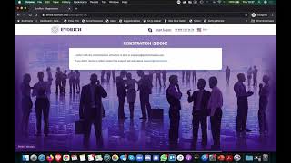 Registro de cuenta en EVORICH [upl. by Vergne114]