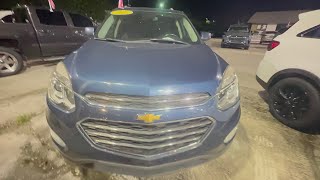 2016 Chevy Equinox LT Walkaround Review and Tour [upl. by Micro]