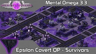 CampC Mental Omega 334  Epsilon Covert Op Survivors on Mental Difficulty [upl. by Aitropal]