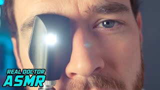 Super Relaxing Real Eye Examination  Lens 1 or 2 Eye Tests Ultrasound amp More Real Doctor ASMR [upl. by Tomasine414]