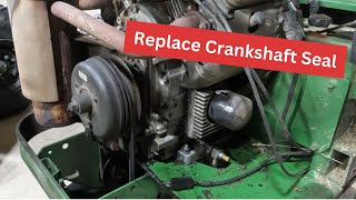 How to Replace a Crankshaft Seal [upl. by Byran]